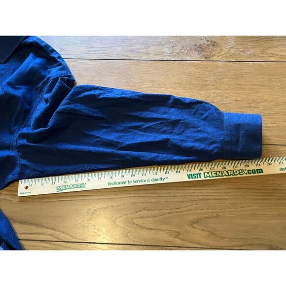 Mens Robert Graham Colored Cuff Button Up Shirt Sz 2XL Classic City Professional - Picture 7 of 16